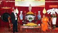 Phó Thủ tướng Trương Hòa Bình chúc Tết cổ truyền Chol Chnam Thmay