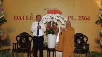 Phó Thủ tướng Trương Hòa Bình chúc mừng lễ Phật đản tại TP. Hồ Chí Minh