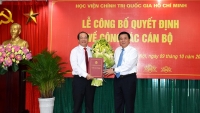 PGS.TS Lưu Văn An được trao Quyền Giám đốc Học viện Báo chí và Tuyên truyền