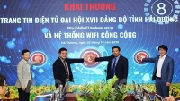 Hải Dương: Khai trương Trang tin điện tử Đại hội XVII Đảng bộ tỉnh