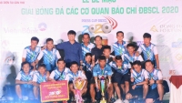 Đài PTTH Sóc Trăng lần thứ 3 liên tiếp vô địch Press Cup đồng bằng sông Cửu Long