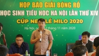 123 đội tham dự Giải Bóng rổ học sinh tiểu học Hà Nội 2020
