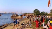 Quảng Nam: Lật thuyền trên sông Thu Bồn, 5 người mất tích
