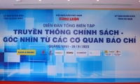 Diễn đàn Tổng Biên tập 2023:  Nhiều giải pháp, đề xuất để báo chí là kênh chủ lực của truyền thông chính sách