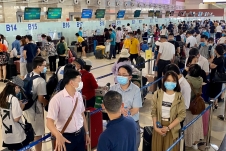Khoảng 110 ngàn lượt khách di chuyển qua Cảng hàng không quốc tế Nội Bài