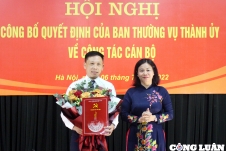 Hà Nội trao các quyết định về công tác cán bộ tại Báo Hànộimới và Báo Kinh tế & Đô thị