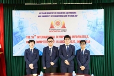 4 thí sinh Việt Nam giành huy chương tại Olympic Tin học quốc tế