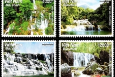 Phát hành bộ tem về 4 thác nước nổi tiếng của Việt Nam