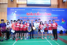 Khai mạc Giải Cầu lông Học sinh- Sinh viên TP Hà Nội mở rộng tranh Cúp báo Tuổi trẻ Thủ đô lần thứ IX