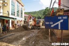 Nghệ An: Hình ảnh khắc phục sau lũ tại huyện Kỳ Sơn
