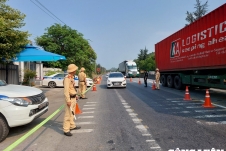 CSGT Quảng Bình 'tung' 100% quân số đảm bảo trật tự an toàn giao thông dịp lễ 30/4-1/5