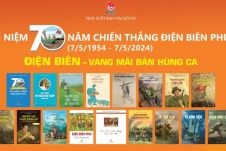 Nhà xuất bản Kim Đồng ra mắt 17 ấn phẩm kỷ niệm Chiến thắng Điện Biên Phủ