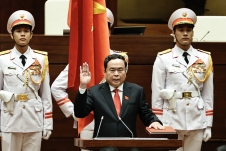 Ông Trần Thanh Mẫn tuyên thệ nhậm chức Chủ tịch Quốc hội khoá XV