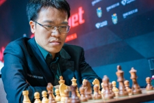 Lê Quang Liêm thua kỳ thủ từng 2 lần vô địch World Cup Levon Aronian