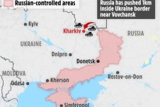 Quân đội Nga tăng cường tấn công ngoại ô Kharkiv, dần khép lại vòng vây