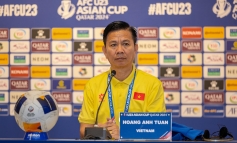 HLV Hoàng Anh Tuấn không hài lòng về lối chơi của U23 Việt Nam