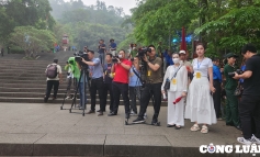 Hơn 250 phóng viên, nhà báo tác nghiệp tại Lễ hội Đền Hùng 2024