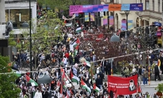 Hàng nghìn người phản đối việc Israel lọt vào chung kết cuộc thi nhạc pop Eurovision