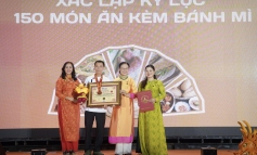 Xác lập kỷ lục tại Lễ hội bánh mì Việt Nam