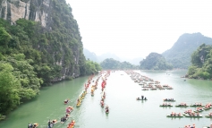 Ninh Bình: Chính thức khai mạc Lễ hội Tràng An 2024