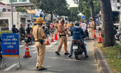 TP Hồ Chí Minh: Người tham gia giao thông vi phạm nồng độ cồn tăng cao