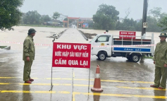 Khu vực từ Hà Tĩnh đến Phú Yên khẩn trương ứng phó mưa lớn