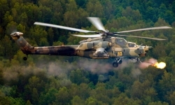 Trực thăng quân sự Mi-28 của Nga bị rơi, hai phi công thiệt mạng