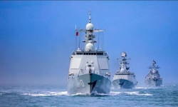 Trung Quốc liên tục tổ chức tập trận trên biển giữa lúc Mỹ tăng cường răn đe