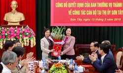 Hà Nội: Sơn Tây có tân Bí thư Thị ủy