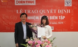 Bà Nguyễn Thị Mai Hương được bổ nhiệm làm Tổng Biên tập Báo điện tử Kiến Thức