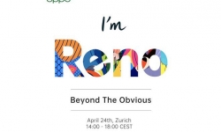OPPO Reno sẽ trình làng ngày 24/4 tại Zurich