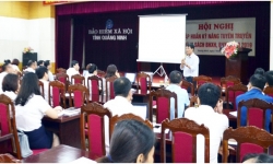 BHXH tỉnh Quảng Ninh: Tập huấn kỹ năng tuyên truyền chính sách BHXH, BHYT   