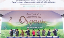 Vinamilk khởi công Tổ hợp “Resort”  bò sữa organic tại Lào