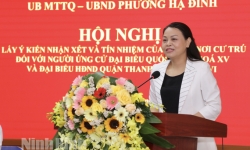 Bí thư tỉnh Ninh Bình được giới thiệu ứng cử đại biểu Quốc hội khóa XV