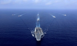 Trung Quốc và Mỹ đưa tàu chiến vào vùng biển tranh chấp