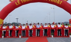 Thông xe kỹ thuật dự án đường giao thông nối TP Sầm Sơn với Khu kinh tế Nghi Sơn
