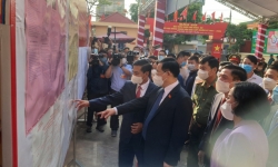 Chủ tịch Quốc hội Vương Đình Huệ dự lễ khai mạc 'Ngày hội của toàn dân' tại An Lão, Hải Phòng