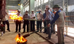 Lào Cai: Khai hỏa lò nấu luyện sten đồng công suất 30.000 tấn/ năm