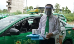 Hà Nội: Taxi tham gia hỗ trợ phòng chống dịch COVID-19
