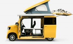 Khám phá xe cắm trại siêu nhỏ Honda N-Van Compo