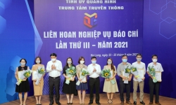 Quảng Ninh trao 16 giải vàng tại Liên hoan nghiệp vụ báo chí lần thứ III năm 2021