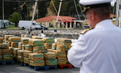 Vụ vận chuyển cocaine kỷ lục bằng thuyền bị thu giữ ở Bồ Đào Nha