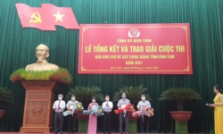 'Giải báo chí về xây dựng Đảng tỉnh Kon Tum năm 2021' được tổ chức thành công