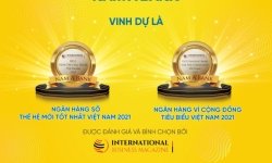 Nam A Bank nhận “cú đúp” giải thưởng quốc tế uy tín