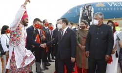 Chủ tịch Quốc hội Vương Đình Huệ bắt đầu thăm chính thức Ấn Độ