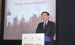 Chủ tịch Quốc hội Vương Đình Huệ dự Diễn đàn Doanh nghiệp Việt Nam - Ấn Độ