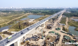 Hà Nội: Loạt dự án giao thông trọng điểm tăng tốc dịp cuối năm