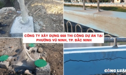 Bắc Ninh: Công ty xây dựng 668 có dấu hiệu thi công ẩu, chậm tiến độ nhưng vẫn trúng hàng loạt gói thầu
