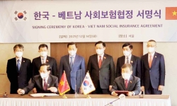 Hiệp định về BHXH giữa Chính phủ Việt Nam và Hàn Quốc - góp phần cụ thể hoá Nghị quyết 28 - NQ/TW