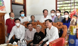 Phó Thủ tướng Lê Minh Khái thăm, chúc Tết tại tỉnh Bình Phước